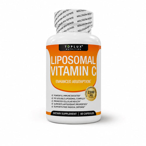 Vitamina C Liposomal Toplux Nutrition 2100 mg | Alta Absorción | Refuerzo Inmunológico | 60 Cápsulas